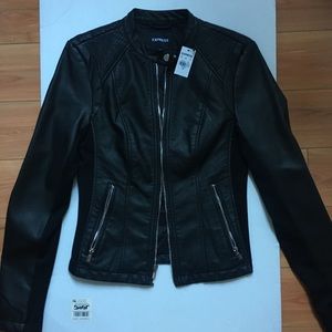 UP FOR GRABS ! NEW EXPRESS LEATHER JACKET !✨